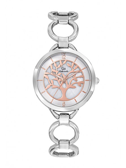 Girl Only - Montre Femme Cadran bicolore - Bracelet acier - Ref 695555