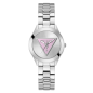 Guess - Montre Femme Tri-Plaque - Acier argenté - Ref GW0675L1