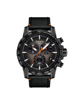 Tissot - Montre Homme Super Sport - Cadran noir - Bracelet acier PVD noir - Ref T1256173608100