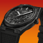 Montre Homme TISSOT PRX Powermatic 80 Carbone Noir - T1379079720100