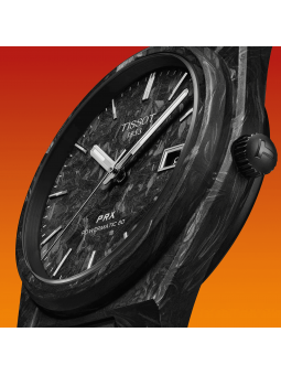 TISSOT PRX POWERMATIC 80 CARBONE NOIR T1379079720100