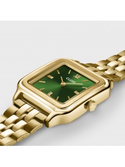 Montre Femme CLUSE Gracieuse Vert Acier Doré - CW11905