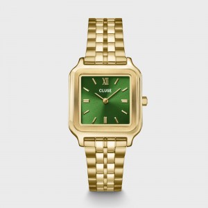 CLUSE GRACIEUSE VERT ACIER DORÉ CW11905