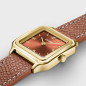 Montre Femme CLUSE Gracieuse Petite Acier Doré Marron Cuir - CW11810 Montre Femme CLUSE Gracieuse Petite Acier Doré Marron Cuir - CW11810