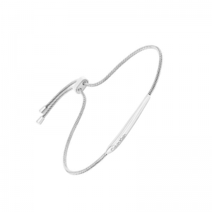 Calvin Klein - Bracelet Elongated Drops acier gris - Ref 35000341