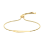 Calvin Klein - Bracelet Elongated Drops acier doré - Ref 35000342
