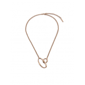 Calvin Klein - Collier Sculptural Playful Organic Shapes acier rose - Ref 35000355
