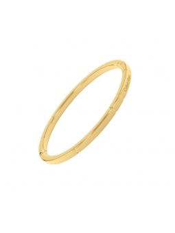 Calvin Klein - Bracelet Jonc Soft Squares acier doré - Ref 35000455