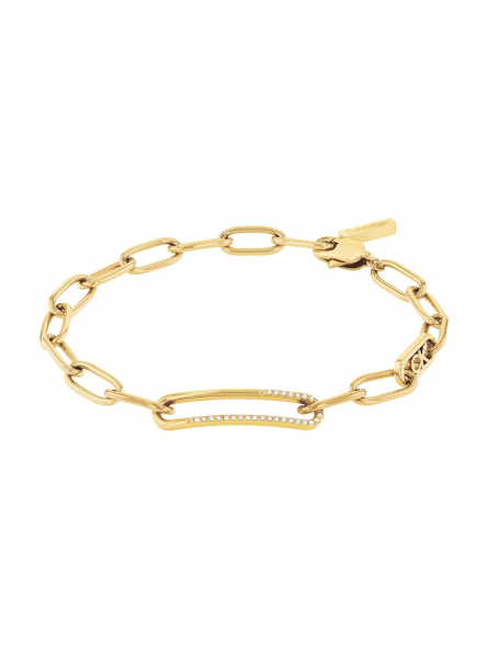 Calvin Klein - Bracelet Timeless acier doré - Ref 35000543