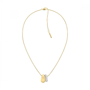 Calvin Klein - Collier Refine acier doré - Ref 35000617