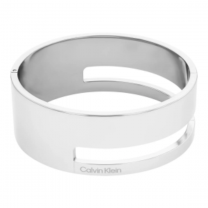 Calvin Klein - Bracelet Geometric Essentials acier gris  - Ref 35000674