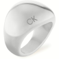 Calvin Klein - Bague Playful Organic Shapes acier gris - Ref 35000443B
