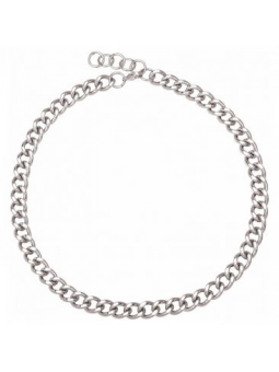 Phebus - Collier Habib en acier gris - Ref 75-0147