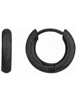 Phebus - Boucles d'oreilles Legends argent vieilli - Ref 87-0054