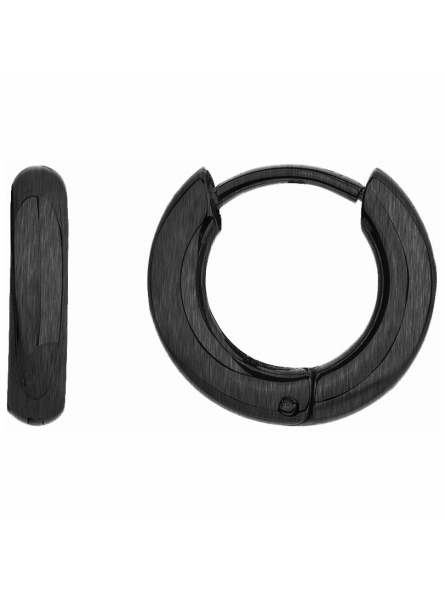 Phebus - Boucles d'oreilles Legends argent vieilli - Ref 87-0054