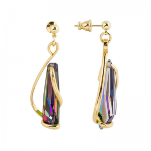 Marazzini - Boucles d'oreilles stalatites métal doré - Ref GOSSTVMOE1