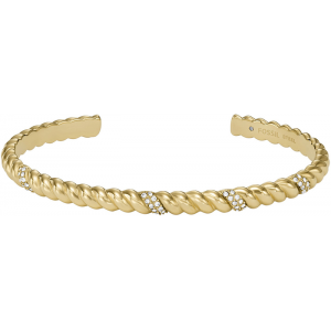 Fossil - Bracelet Vintage Twist acier doré - Ref JF04169710