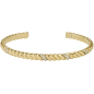 Fossil - Bracelet Vintage Twist acier doré - Ref JF04169710