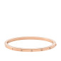 Fossil - Bracelet jonc Sadie Shine Bright acier inoxydable doré  - Ref JF04394791