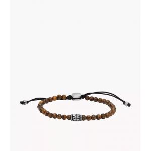 Fossil - Bracelet beads oeil de tigre - Ref JF04413040