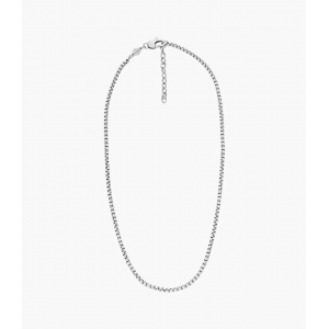 Fossil - Collier chaine ellis core chains en acier - Ref JF04505040