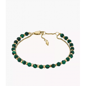 Fossil - Bracelet all stacked up malachite - Ref JF04541710