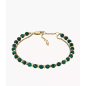 Fossil - Bracelet all stacked up malachite - Ref JF04541710