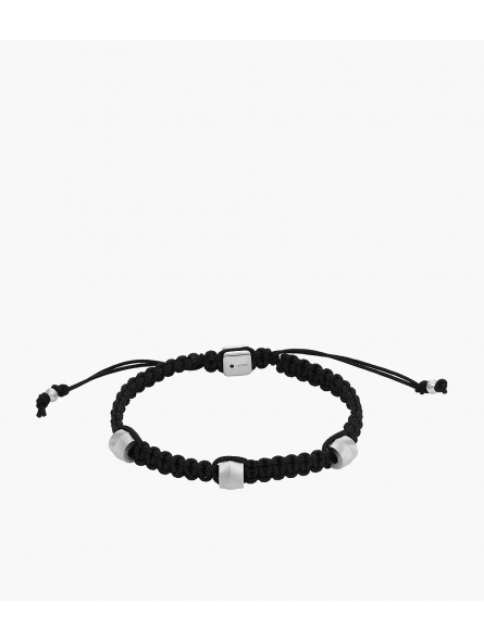Fossil - Bracelet harlow linear nylon noir - Ref JF04567040