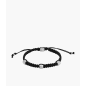 Fossil - Bracelet harlow linear nylon noir - Ref JF04567040