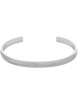 Fossil - Bracelet chaine harlow linear en acier - Ref JF04665040