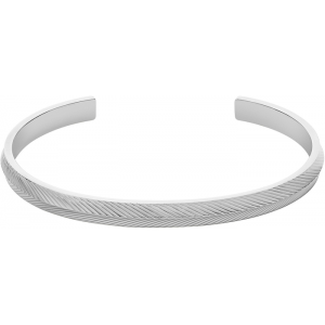 Fossil - Bracelet chaine harlow linear en acier - Ref JF04665040