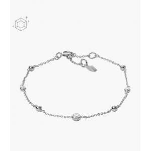 Fossil - Bracelet Sterling glitz argent  - Ref JFS00452040