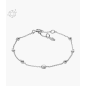 Fossil - Bracelet Sterling glitz argent  - Ref JFS00452040