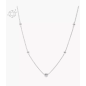 Fossil - Coffret collier Glitz argent 925 - Ref JFS00453040
