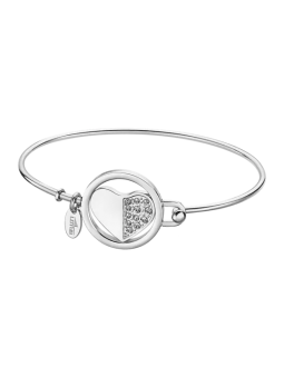 Lotus - Bracelet Millenial coeur acier gris - Ref LS2014-2/4