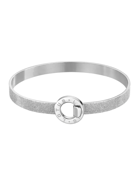 Lotus - Bracelet Millenial jonc acier argenté - Ref LS2080-2/1