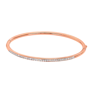 Lotus - Bracelet Bliss acier doré rose et oxyde de zirconium - Ref LS2111-2/3