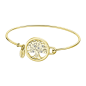 Lotus - Bracelet Millenial acier doré et oxyde de zirconium - Ref LS2119-2/3