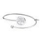 Lotus - Bracelet Millenial acier argenté et oxyde de zirconium infini - Ref LS2169-2/3