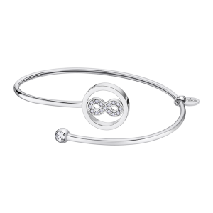 Lotus - Bracelet Millenial acier argenté et oxyde de zirconium arbre de vie - Ref LS2169-2/4