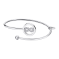 Lotus - Bracelet Millenial acier argenté et oxyde de zirconium arbre de vie - Ref LS2169-2/4