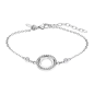 Lotus - Bracelet Style acier argenté rond - Ref LS2176-2/1