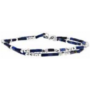 Officina - Bracelet en acier bleu 42cm - Ref OI182