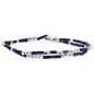 Officina - Bracelet en acier bleu 42cm - Ref OI182