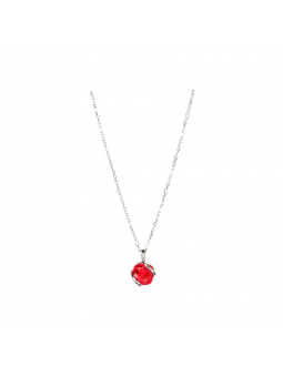 Marazzini - Collier cristal rouge - Ref RHMINLSCDI