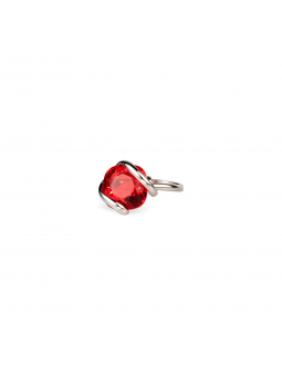 Marazzini - Bague cristal rouge - Ref RHMINLSRSW