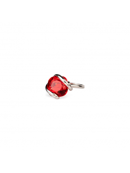 Marazzini - Bague cristal rouge - Ref RHMINLSRSW