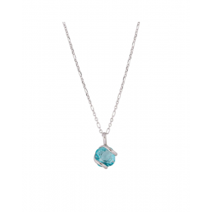 Marazzini - Collier cristal bleu - Ref RHMINLTCDI