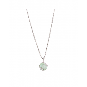Marazzini - Collier métal vert péridot - Ref RHMINPECDI