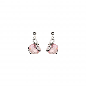 Marazzini - Boucles d'oreilles métal rose - Ref RHMINROOE1